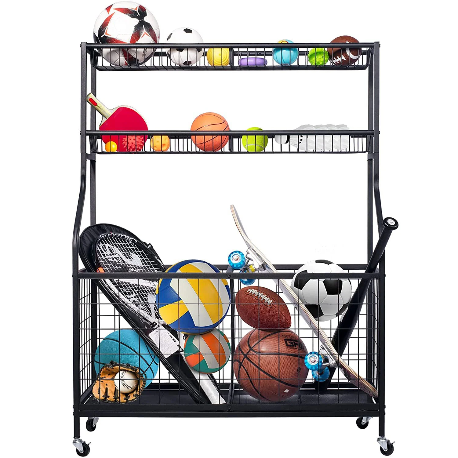 Factory Wholesale Professional Multi Toy Basketball Volleyball Football Rugby Yoga Medicine Ball Storage Cart Rack With Wheel
Factory Wholesale Professional Multi Toy Basketball Volleyball Football Rugby Yoga Medicine Ball Storage Cart Rack With Wheel