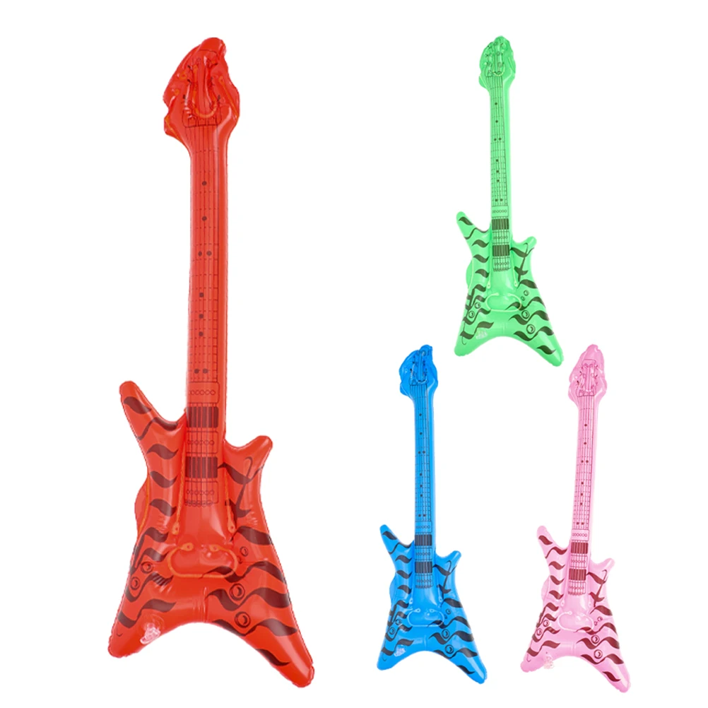 4 Pcs Inflatable Rock Instrument Guitar Cake Topper Blowup Air Playing Guitars Balloon Props
4 Pcs Inflatable Rock Instrument Guitar Cake Topper Blowup Air Playing Guitars Balloon Props