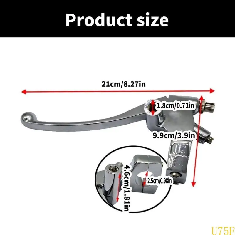 U75F Aluminum Motorcycle Brake Levers Motorcycle Modification Part for Style & Safety
U75F Aluminum Motorcycle Brake Levers Motorcycle Modification Part for Style & Safety