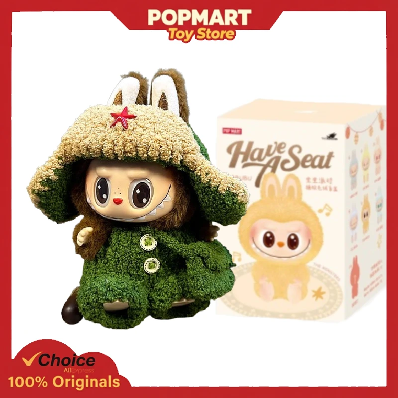 POP MART LABUBU V2 Have a Seat, военное пальто, аутентичный набор кукол, оригинальная виниловая фигурка, коллекционная игрушка в подарок
POP MART LABUBU V2 Have a Seat, военное пальто, аутентичный набор кукол, оригинальная виниловая фигурка, коллекционная игрушка в подарок