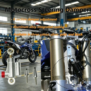 Adjustable Mini Steering Damper Titanium Steering Stabilizer Anti Wobble Cornering Balancer For Off-road Motorcycle
Adjustable Mini Steering Damper Titanium Steering Stabilizer Anti Wobble Cornering Balancer For Off-road Motorcycle