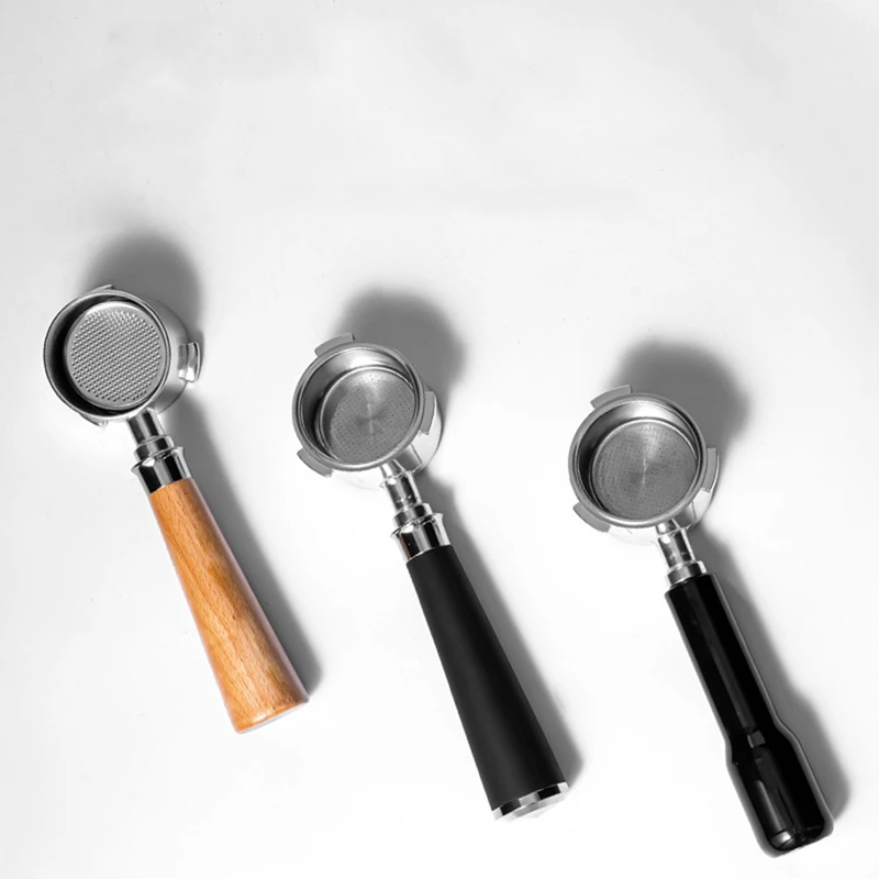 PTST Stainless Steel 51Mm Bottomless Hollow Simple Style Long Coffee Handle For Coffee Maker Detachable Design
PTST Stainless Steel 51Mm Bottomless Hollow Simple Style Long Coffee Handle For Coffee Maker Detachable Design