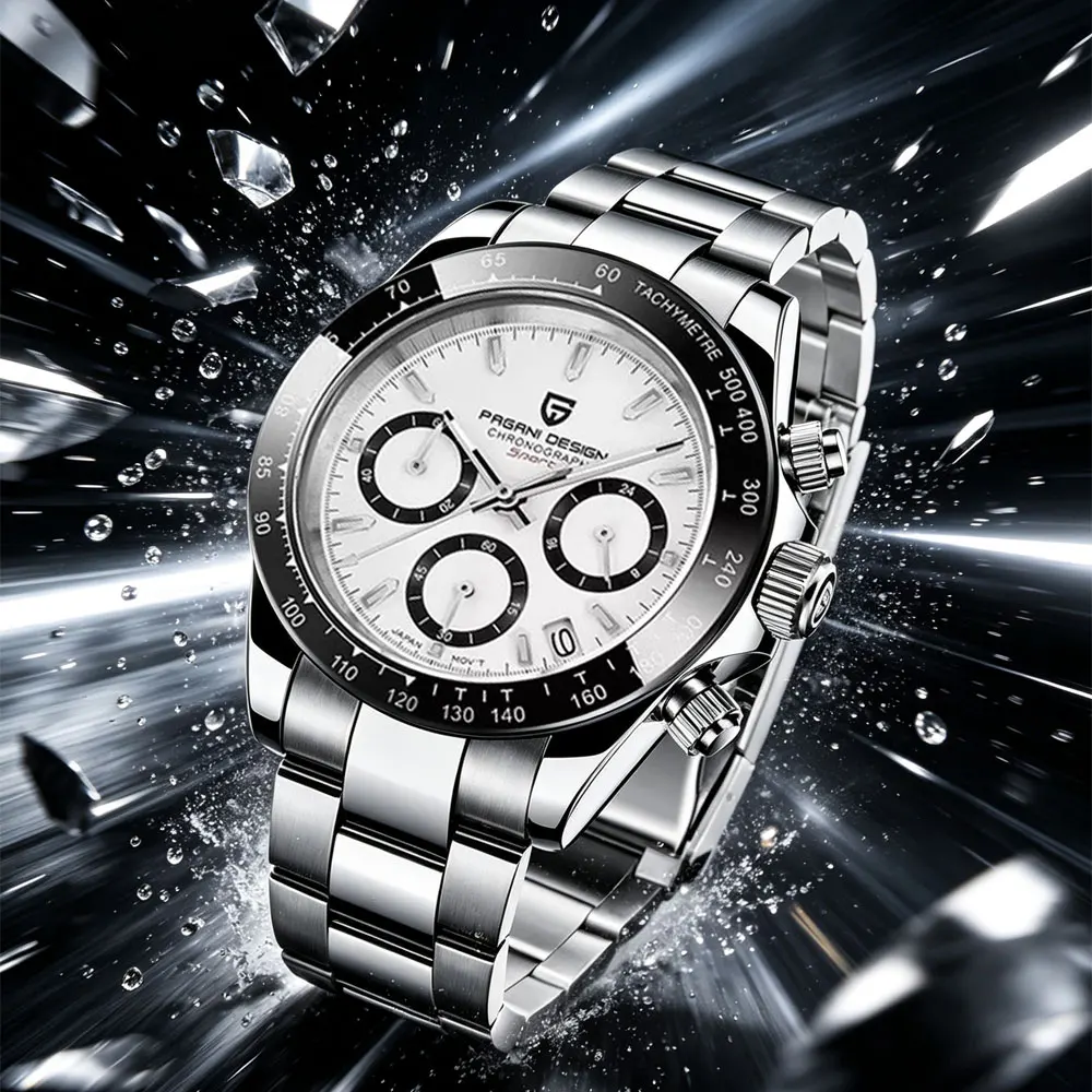 PAGANI DESIGN 2026 New Top Quartz Watch Luxury Men Watch Multi Functional Chronograph Stainless Steel Waterproof Gift Watch Man
PAGANI DESIGN 2026 New Top Quartz Watch Luxury Men Watch Multi Functional Chronograph Stainless Steel Waterproof Gift Watch Man