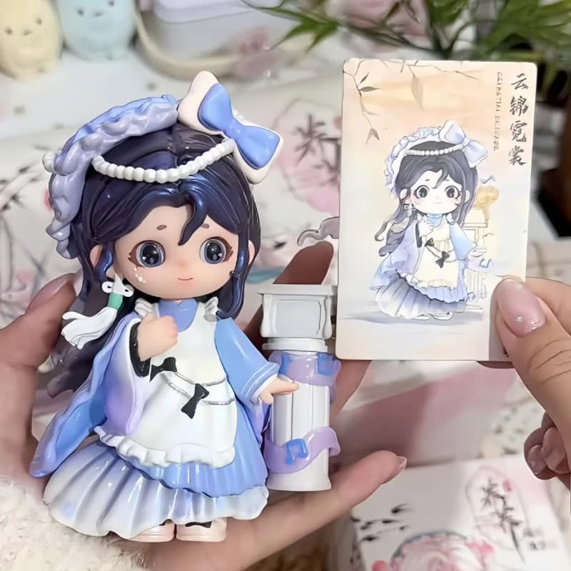 Original Qiaoqiao Yaoguang Manmeng Ji Series Blind Box Cute Anime Figure Doll Caixa Caja Mystery Box Cartoon Model Ornament Toys
Original Qiaoqiao Yaoguang Manmeng Ji Series Blind Box Cute Anime Figure Doll Caixa Caja Mystery Box Cartoon Model Ornament Toys