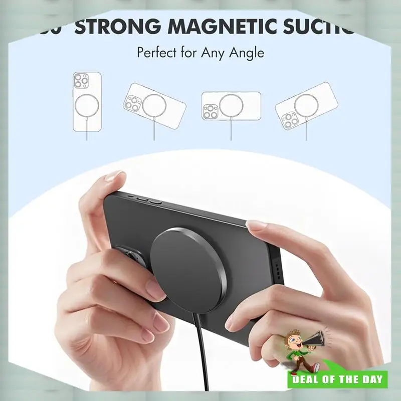 24-Hour Delivery Magnetic Wireless Charger Pad:15W Fast -Safe Qi Charging Pad For Iphone 16/15/14/13/12 Series,For 4
24-Hour Delivery Magnetic Wireless Charger Pad:15W Fast -Safe Qi Charging Pad For Iphone 16/15/14/13/12 Series,For 4