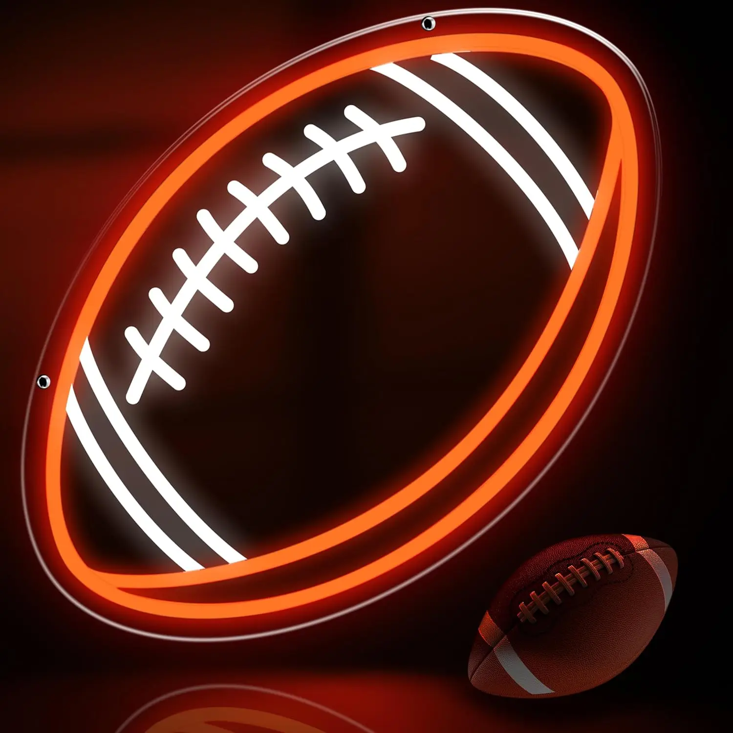 American Football Neon Sign USB Powered LED Neon Light for Kids Room Club Party Gaming Room Sports Theme Bedroom Decoration Gift
American Football Neon Sign USB Powered LED Neon Light for Kids Room Club Party Gaming Room Sports Theme Bedroom Decoration Gift