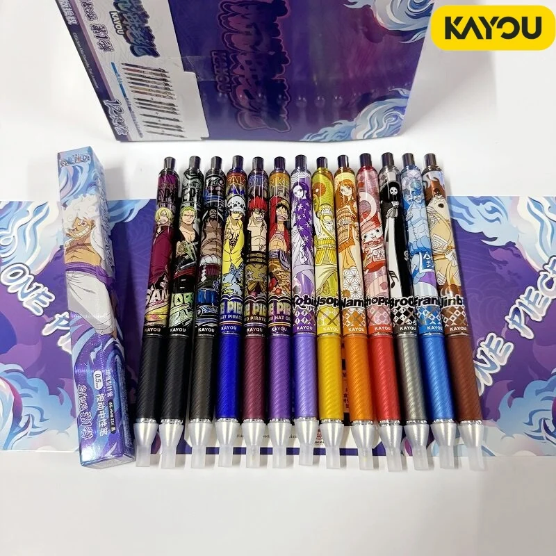 KAYOU Genuine One Piece Stationery Blind Box Anime Themed Retractable Gel Pens Creative Toy Birthday Birthday Gifts
KAYOU Genuine One Piece Stationery Blind Box Anime Themed Retractable Gel Pens Creative Toy Birthday Birthday Gifts