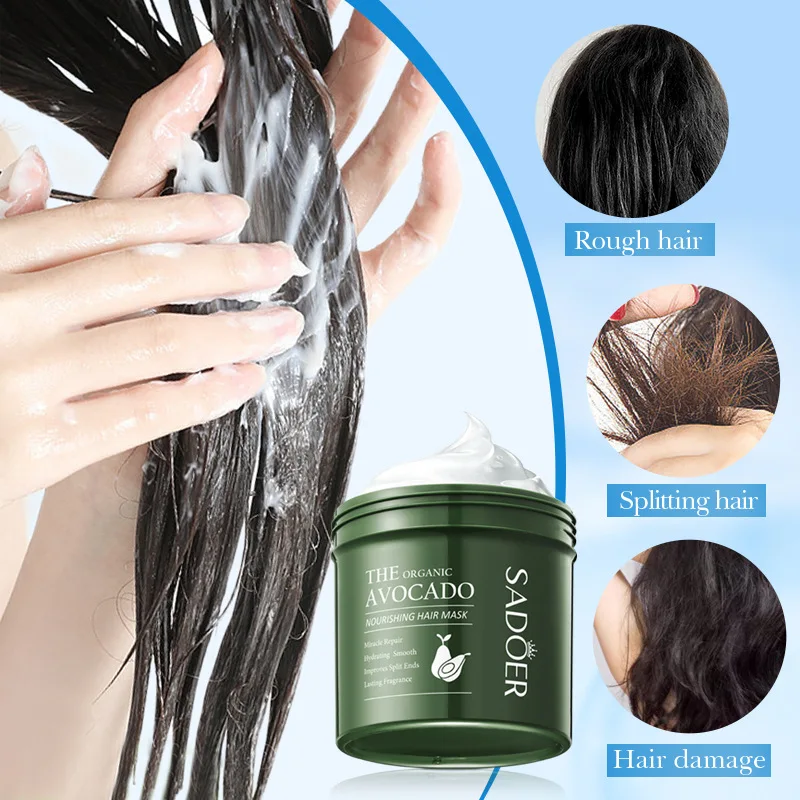 SADOER Avocado Softening and Nourishing Mask Improves frizz and SofteningConditioner
SADOER Avocado Softening and Nourishing Mask Improves frizz and SofteningConditioner