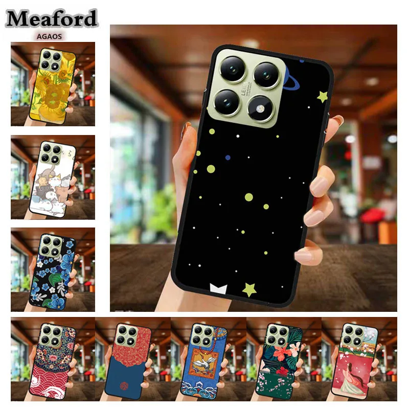 Чехол для телефона с 3D цветком для Xiaomi 14 Ultra pro 14T Pro Capa Xiaomi 14 T, роскошный силиконовый чехол, защитный чехол с тиснением в виде цветка
Чехол для телефона с 3D цветком для Xiaomi 14 Ultra pro 14T Pro Capa Xiaomi 14 T, роскошный силиконовый чехол, защитный чехол с тиснением в виде цветка