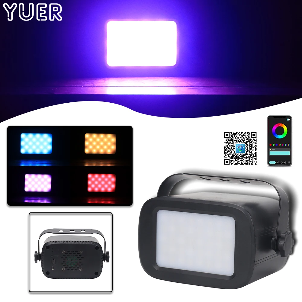 60LEDs RGB 3IN1 Led Strobe Light App Sound Control Wash Beam 2IN1 Stage Lights Party DJ Bar Disco Stroboscope Lamp Par Light
60LEDs RGB 3IN1 Led Strobe Light App Sound Control Wash Beam 2IN1 Stage Lights Party DJ Bar Disco Stroboscope Lamp Par Light