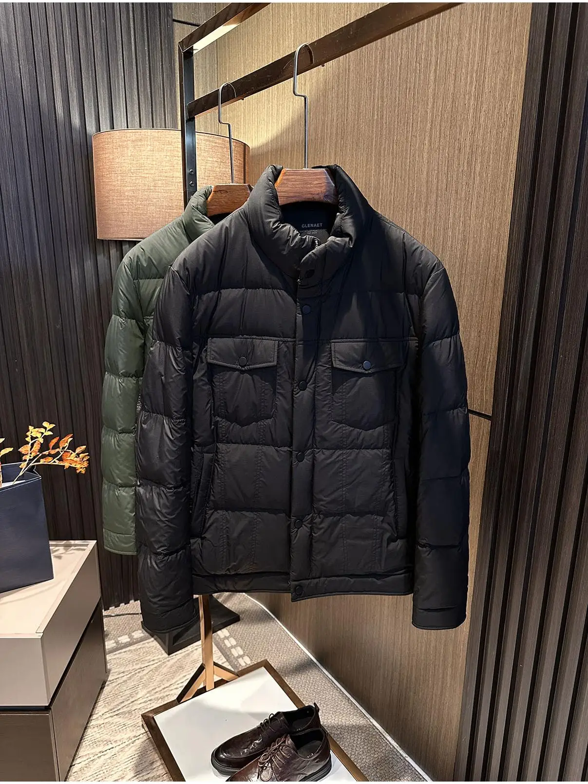 Классический мужской пуховик Jaet, легкий облегающий цветной воротник-стойка Du down, теплый модный городский слей
Классический мужской пуховик Jaet, легкий облегающий цветной воротник-стойка Du down, теплый модный городский слей