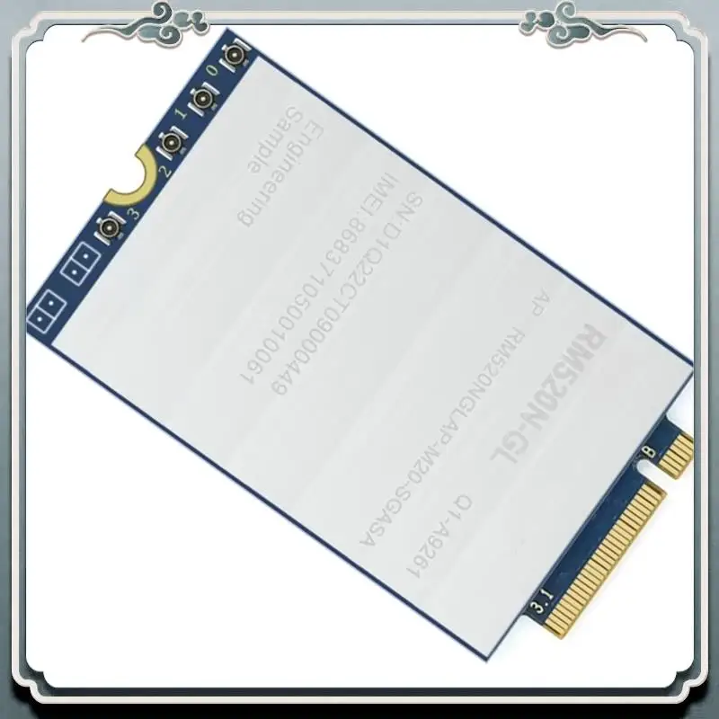Premium RM520N-GL WIFI Card 5G Sub-6 Ghz M.2 Module NSA And SA Module For MIMO-Laptops Wireless Card
Premium RM520N-GL WIFI Card 5G Sub-6 Ghz M.2 Module NSA And SA Module For MIMO-Laptops Wireless Card