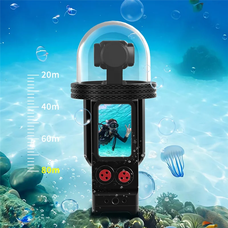【NEW】For DJI Osmo Pocket 3 Waterproof Case 80M Aluminum Quick Release Mount Camera Protective Housing Underwater Diving Kit
【NEW】For DJI Osmo Pocket 3 Waterproof Case 80M Aluminum Quick Release Mount Camera Protective Housing Underwater Diving Kit
