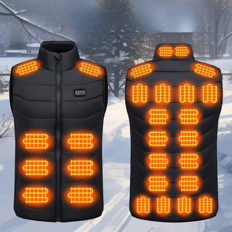 21/2 Heated Vest Zones Electric Heated Jackets Men Women Sportswear Heated Coat Graphene Heat Coat USB Heating Jacket
21/2 Heated Vest Zones Electric Heated Jackets Men Women Sportswear Heated Coat Graphene Heat Coat USB Heating Jacket