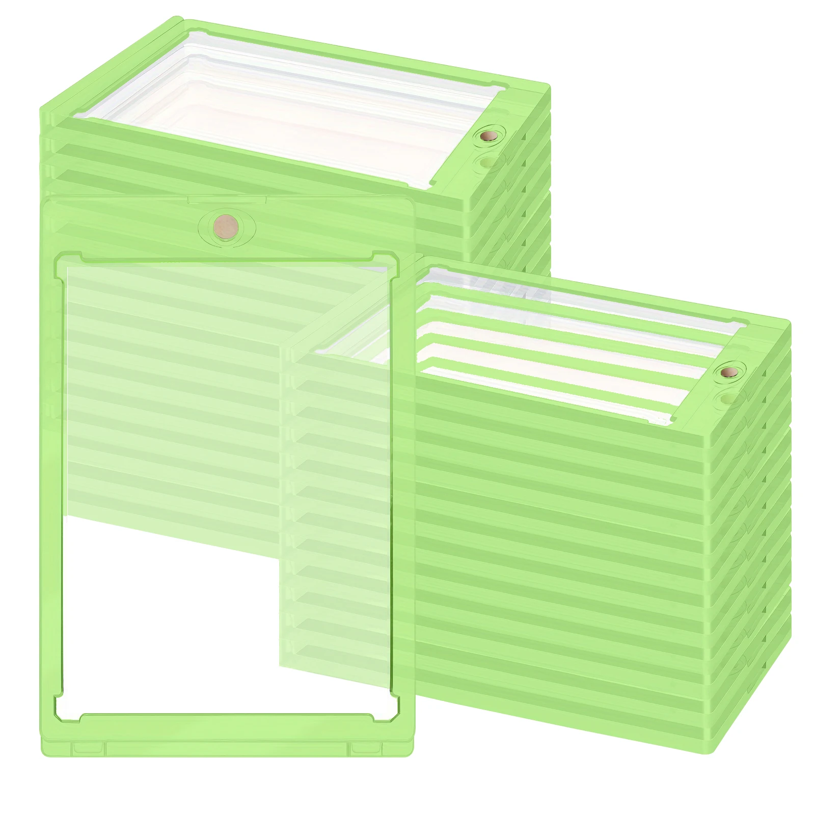 25 Packs Card Brick - 35 Point Thick Card Holder Protector for Baseball and Trading Cards, Perfect Christmas and Halloween Gift
25 Packs Card Brick - 35 Point Thick Card Holder Protector for Baseball and Trading Cards, Perfect Christmas and Halloween Gift