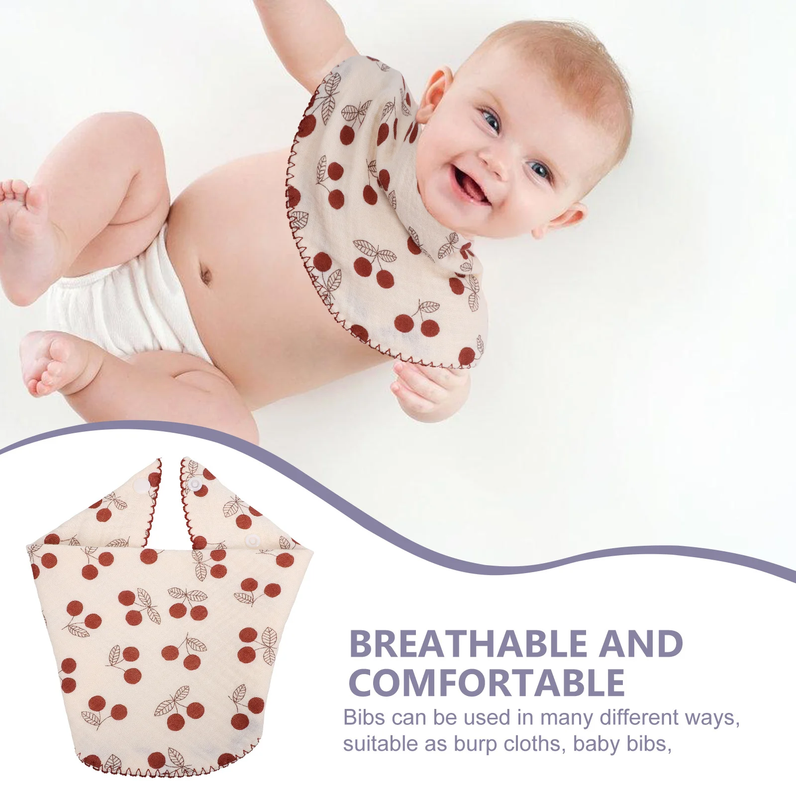2 шт., детские нагрудники для слюней, хлопковые муслиновые салфетки для кормления отрыжкой, мягкие влагоотводящие защитные нагрудники для новорожденных
2 шт., детские нагрудники для слюней, хлопковые муслиновые салфетки для кормления отрыжкой, мягкие влагоотводящие защитные нагрудники для новорожденных