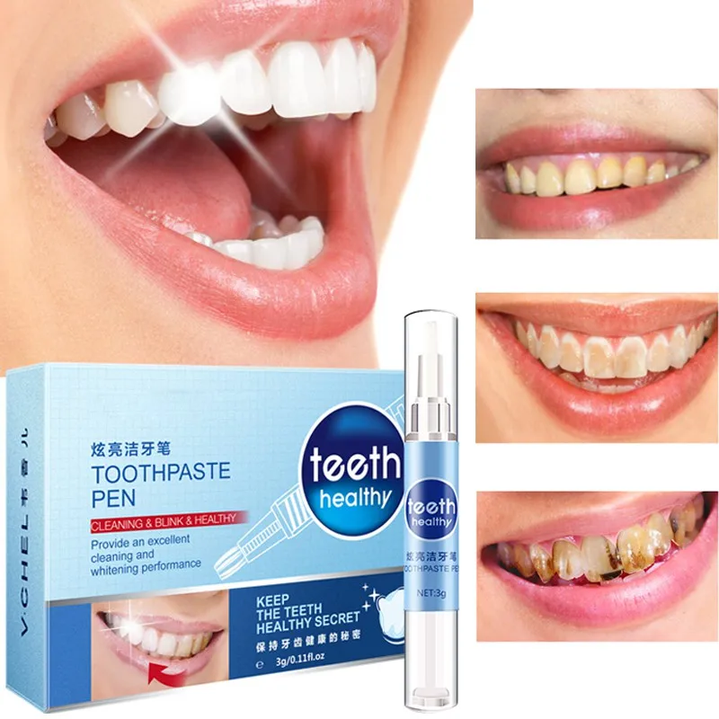 3ml Teeth Whitening Cleaning Gel Pen Stains Smoke Tea Yellow Removal Stick No Irritation Bleaching Treatments Beauty Health
3ml Teeth Whitening Cleaning Gel Pen Stains Smoke Tea Yellow Removal Stick No Irritation Bleaching Treatments Beauty Health
