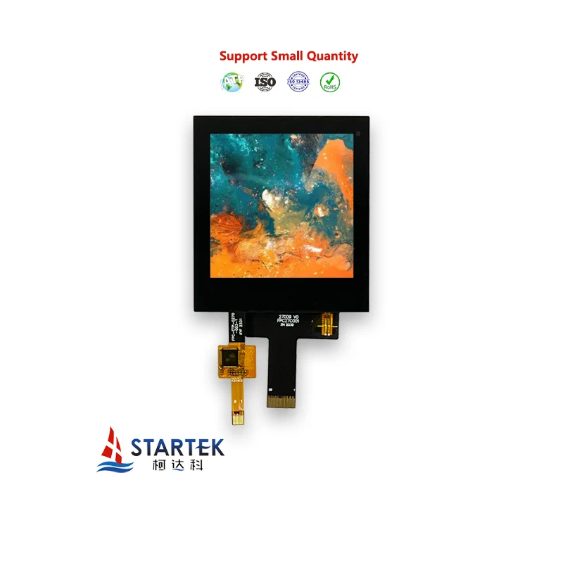 2,7-дюймовый интерфейс MIPI, широкая температура 320x320, квадратный TFT с емкостным сенсорным экраном
2,7-дюймовый интерфейс MIPI, широкая температура 320x320, квадратный TFT с емкостным сенсорным экраном