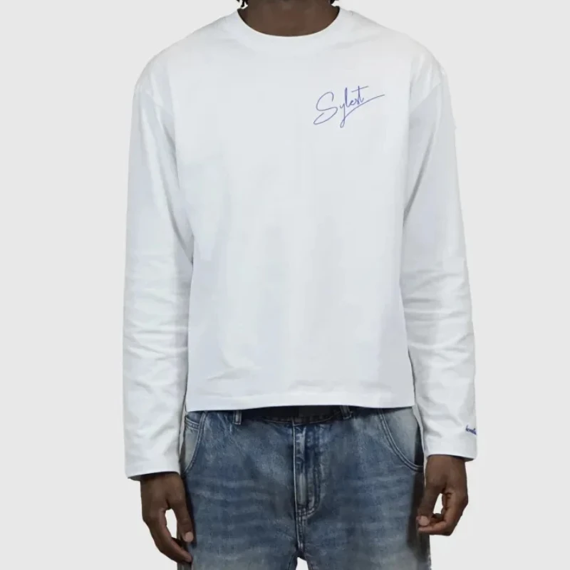 Sports style design of the jersey, hip-hop digital print pullover, men's and women's y2k long T-shirt
Sports style design of the jersey, hip-hop digital print pullover, men's and women's y2k long T-shirt