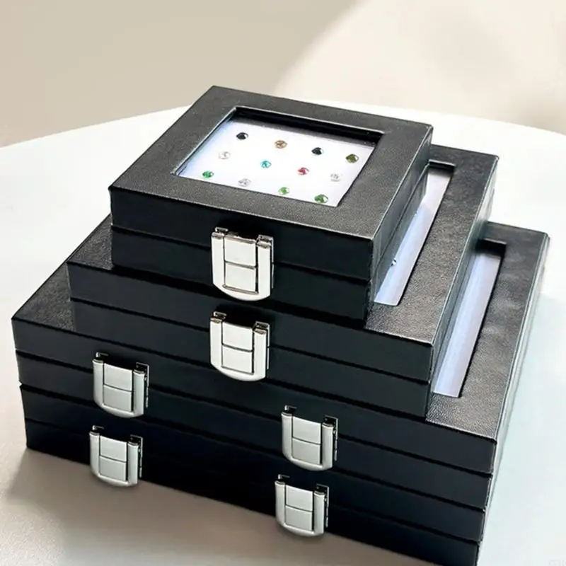 Compact Jewelry Display Case with Secure Clasp and Sponge Interior Collectibles Display Case for Gemstones Collection
Compact Jewelry Display Case with Secure Clasp and Sponge Interior Collectibles Display Case for Gemstones Collection