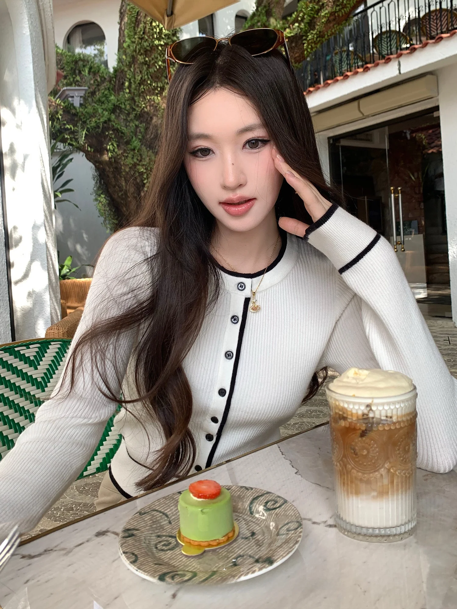 Chen Mi Fan nt Faion Long Sve round Ne Вязаный открытый кардиган женский облегающий персональный топ из полиэфирного волокна
Chen Mi Fan nt Faion Long Sve round Ne Вязаный открытый кардиган женский облегающий персональный топ из полиэфирного волокна