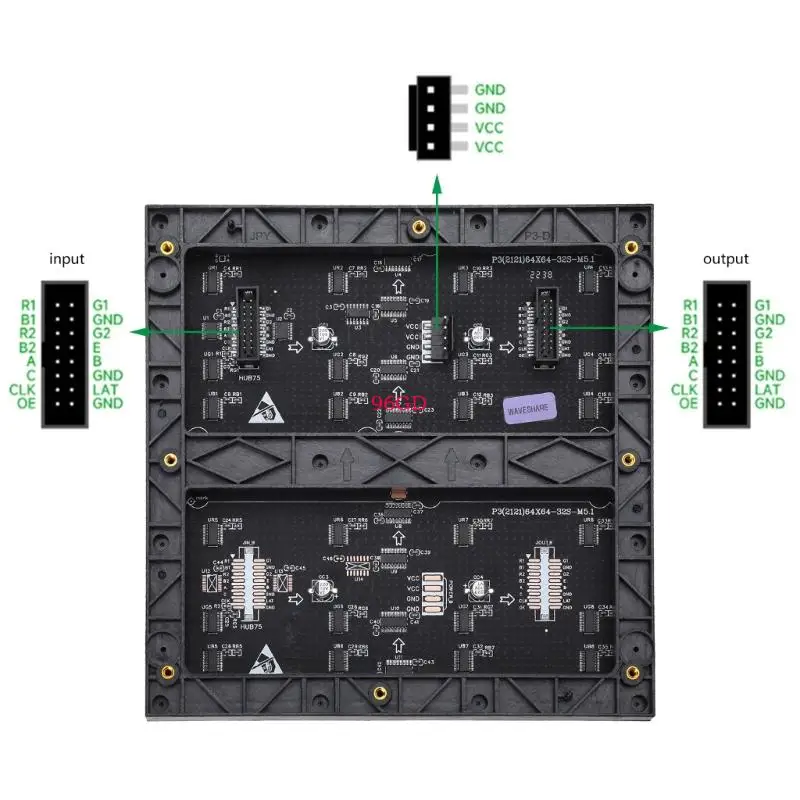96GD высокого разрешения P-3,64x64 Pixel RGB Полноцветная крытая светодиодная панель Матрица
96GD высокого разрешения P-3,64x64 Pixel RGB Полноцветная крытая светодиодная панель Матрица