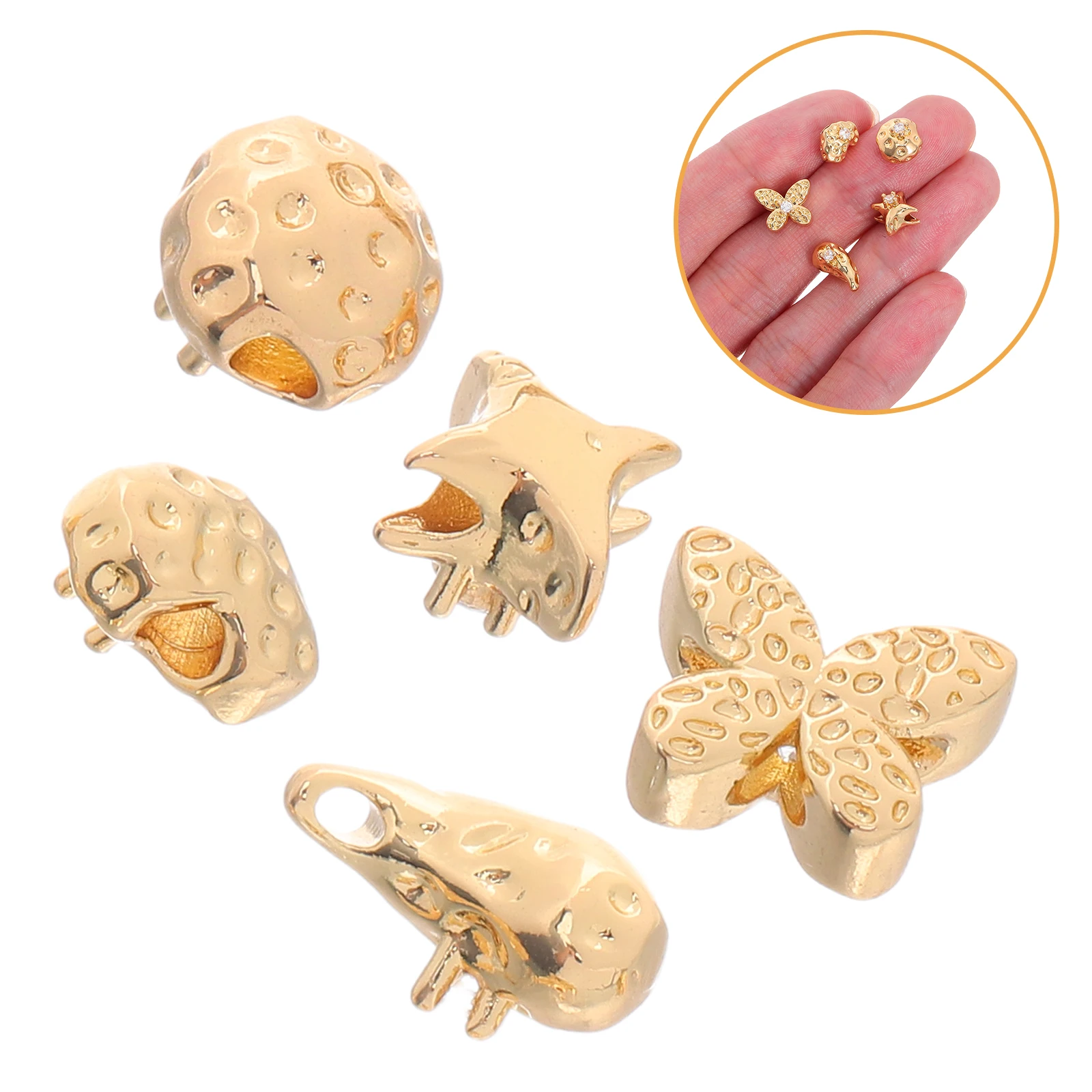 5шт металлические бусины-разделители для изготовления ювелирных изделий креативные браслеты «сделай сам» ожерелья серьги аксессуары для рукоделия
5шт металлические бусины-разделители для изготовления ювелирных изделий креативные браслеты «сделай сам» ожерелья серьги аксессуары для рукоделия