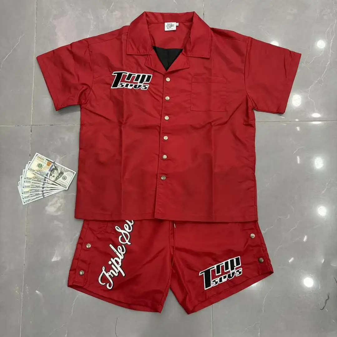 2026 Summer 7S Logo Embroidery Men T shirt Sets Short Sleeve Y2K Streetwear Tracksuit Shirt Sets Outfit Summer Style
2026 Summer 7S Logo Embroidery Men T shirt Sets Short Sleeve Y2K Streetwear Tracksuit Shirt Sets Outfit Summer Style