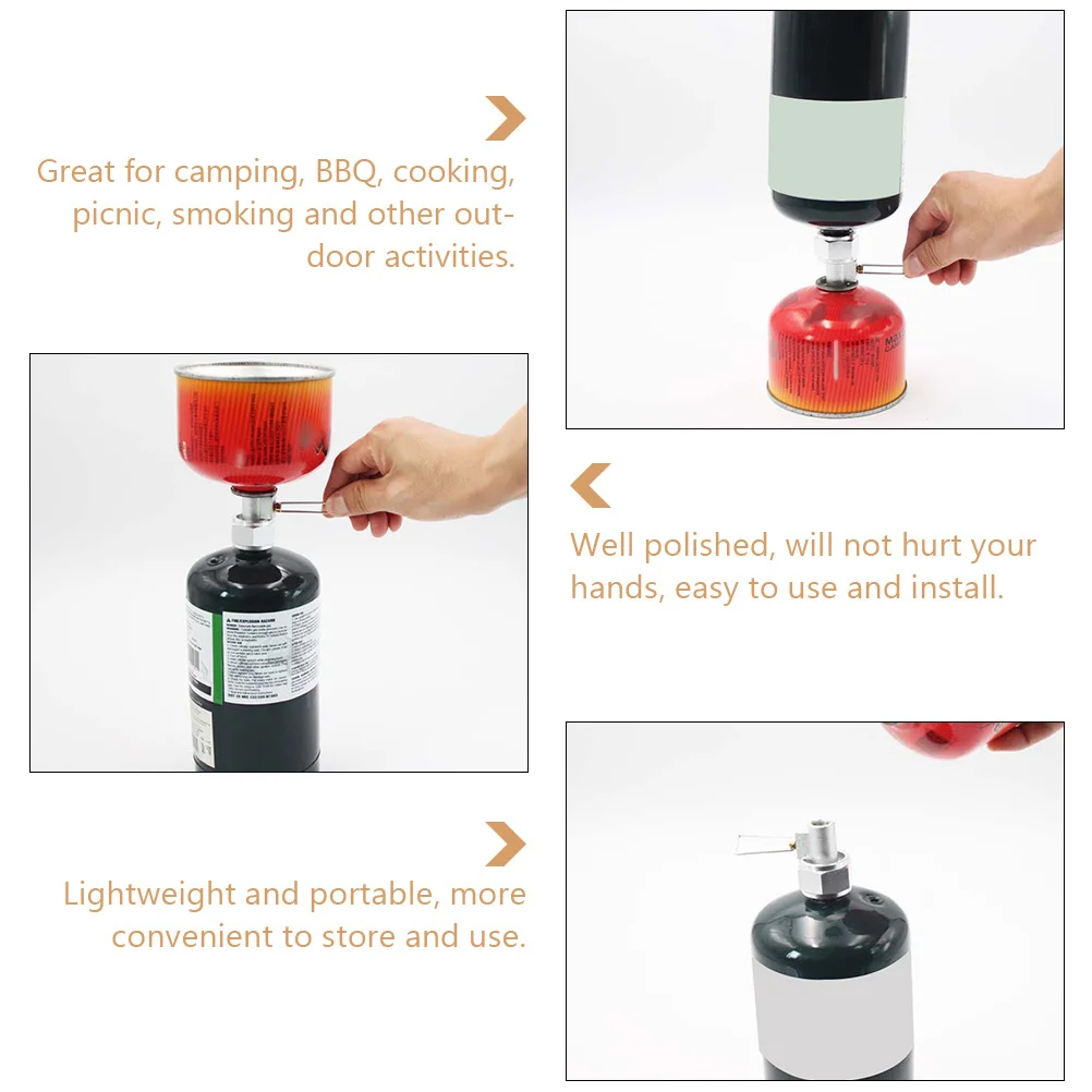 Flat Tank Converter Gas Tank Propane Adapter Silver Portable Liquefied Gas Filling Tool For Camping Bbq Outdoor Cooking
Flat Tank Converter Gas Tank Propane Adapter Silver Portable Liquefied Gas Filling Tool For Camping Bbq Outdoor Cooking