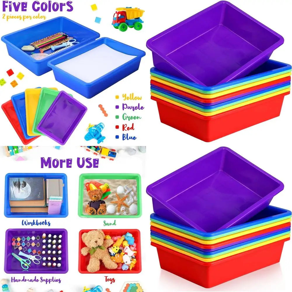 Набор из 10 штабелируемых пластиковых лотков для хранения формата Letter-size для классов и офисов, разноцветные органайзеры для файлов
Набор из 10 штабелируемых пластиковых лотков для хранения формата Letter-size для классов и офисов, разноцветные органайзеры для файлов