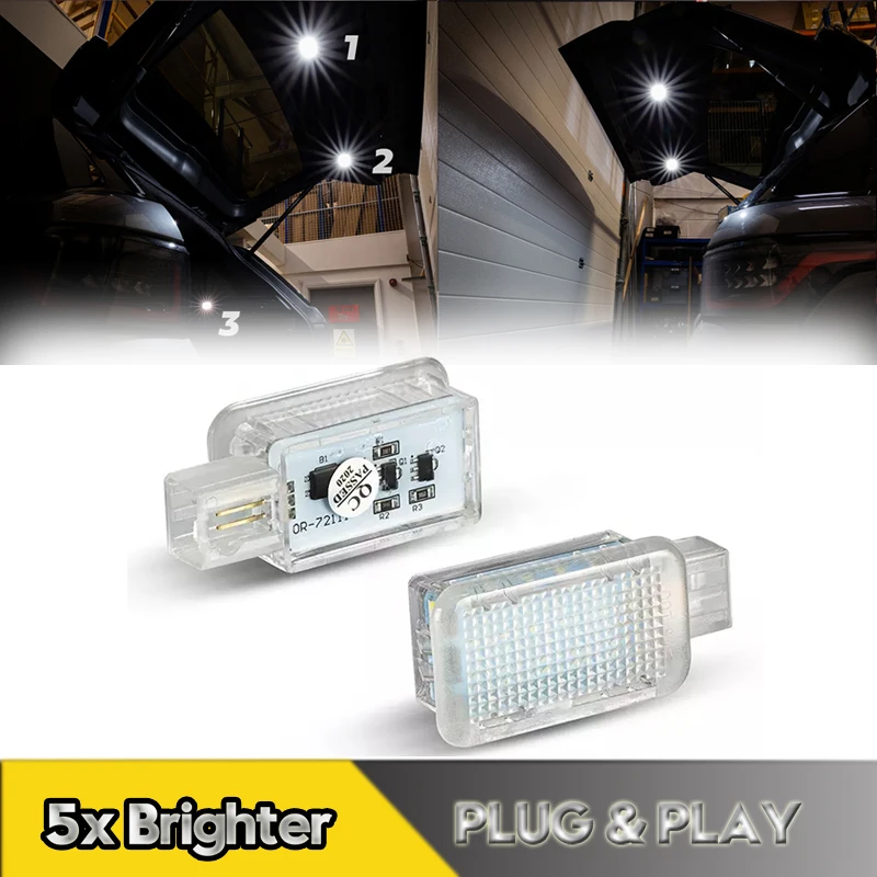 2Pcs For Land Rover Range Rover Sport L494 LED Door Courtesy Footwell Light Trunk Luggage Lamps Discovery L550 Evoque L538 L663
2Pcs For Land Rover Range Rover Sport L494 LED Door Courtesy Footwell Light Trunk Luggage Lamps Discovery L550 Evoque L538 L663