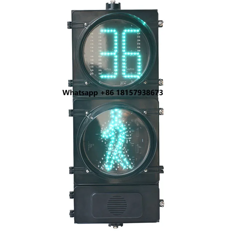 Acoustic Device Traffic Light for Disabled People, Dynamic Pedestrian Light With Countdown Timer
Acoustic Device Traffic Light for Disabled People, Dynamic Pedestrian Light With Countdown Timer