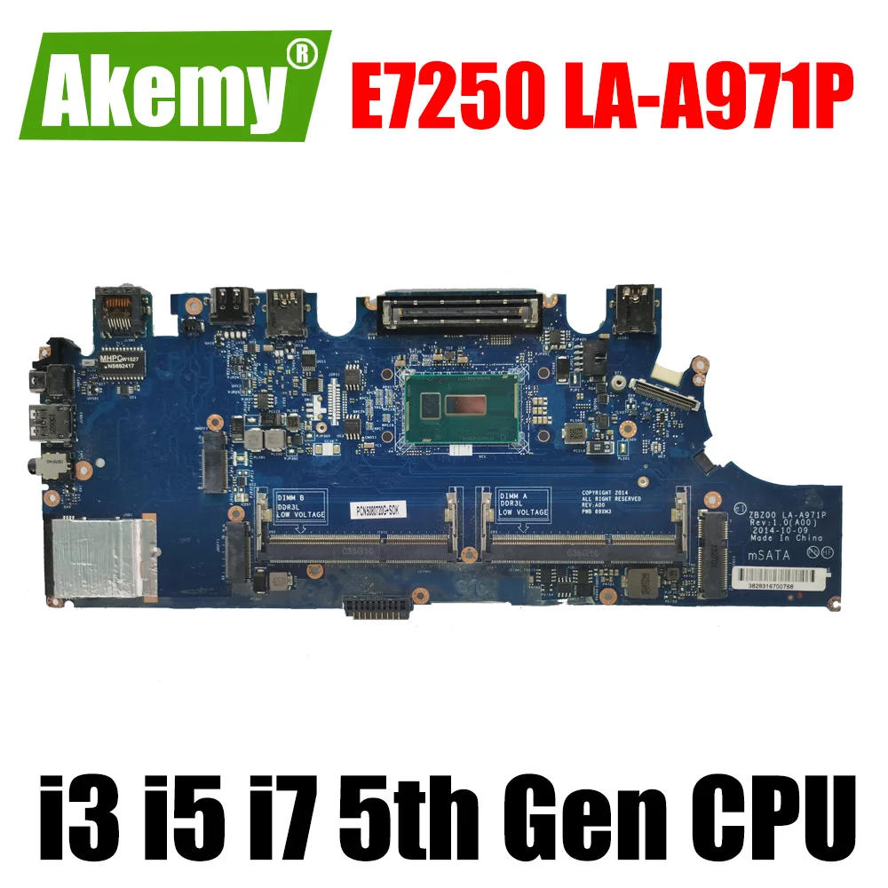 Материнская плата для ноутбука DELL Latitude E7250 7250 LA-A971P 02PVP8 0G9CNK 0TPHC4 i3 i5 i7 5-го поколения протестирована нормально
Материнская плата для ноутбука DELL Latitude E7250 7250 LA-A971P 02PVP8 0G9CNK 0TPHC4 i3 i5 i7 5-го поколения протестирована нормально