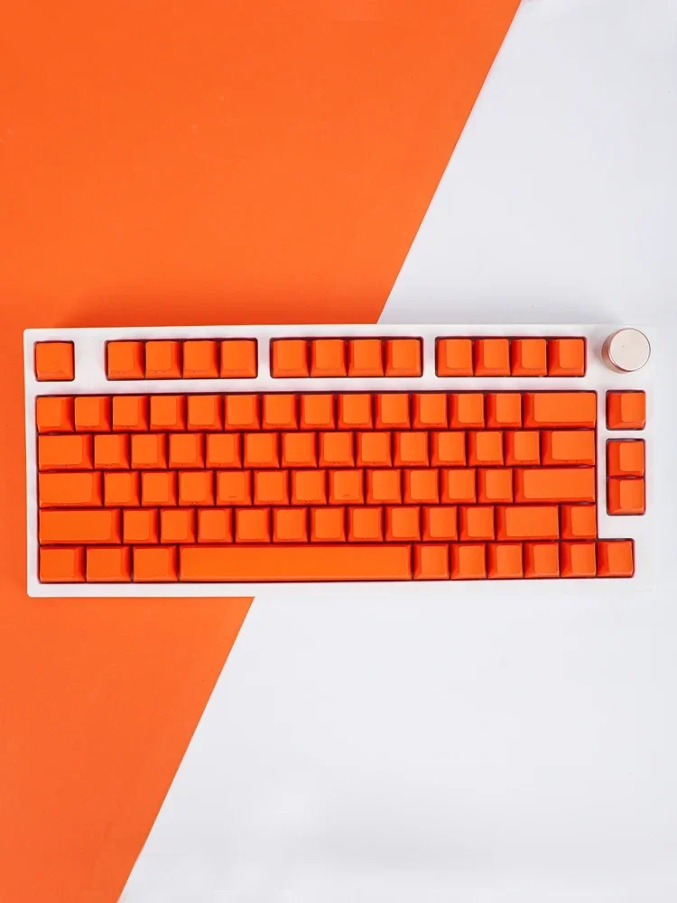 Amas orange keycap side engraved solid color transparent PBTOEM687598 mechanical keyboard
Amas orange keycap side engraved solid color transparent PBTOEM687598 mechanical keyboard