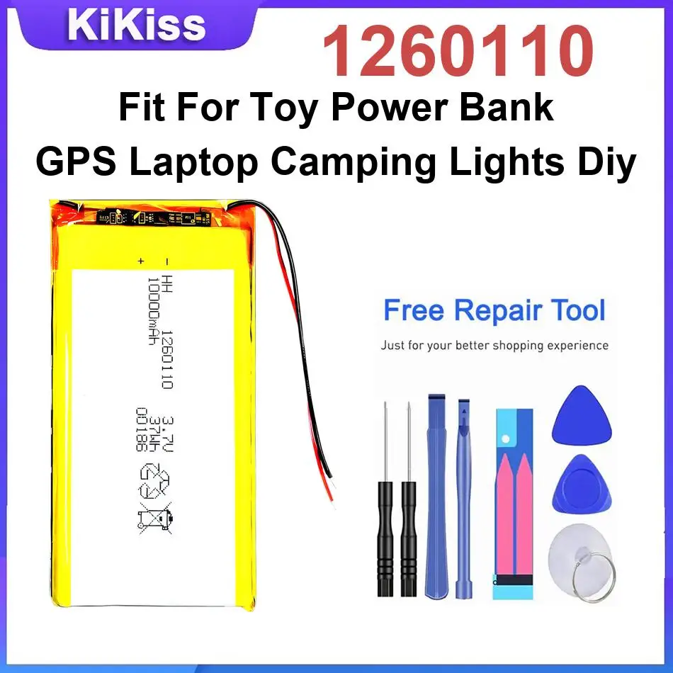 Battery 1260110 Fit For Toy Power Bank GPS Laptop Camping Lights Diy Rechargeble Batteries
Battery 1260110 Fit For Toy Power Bank GPS Laptop Camping Lights Diy Rechargeble Batteries