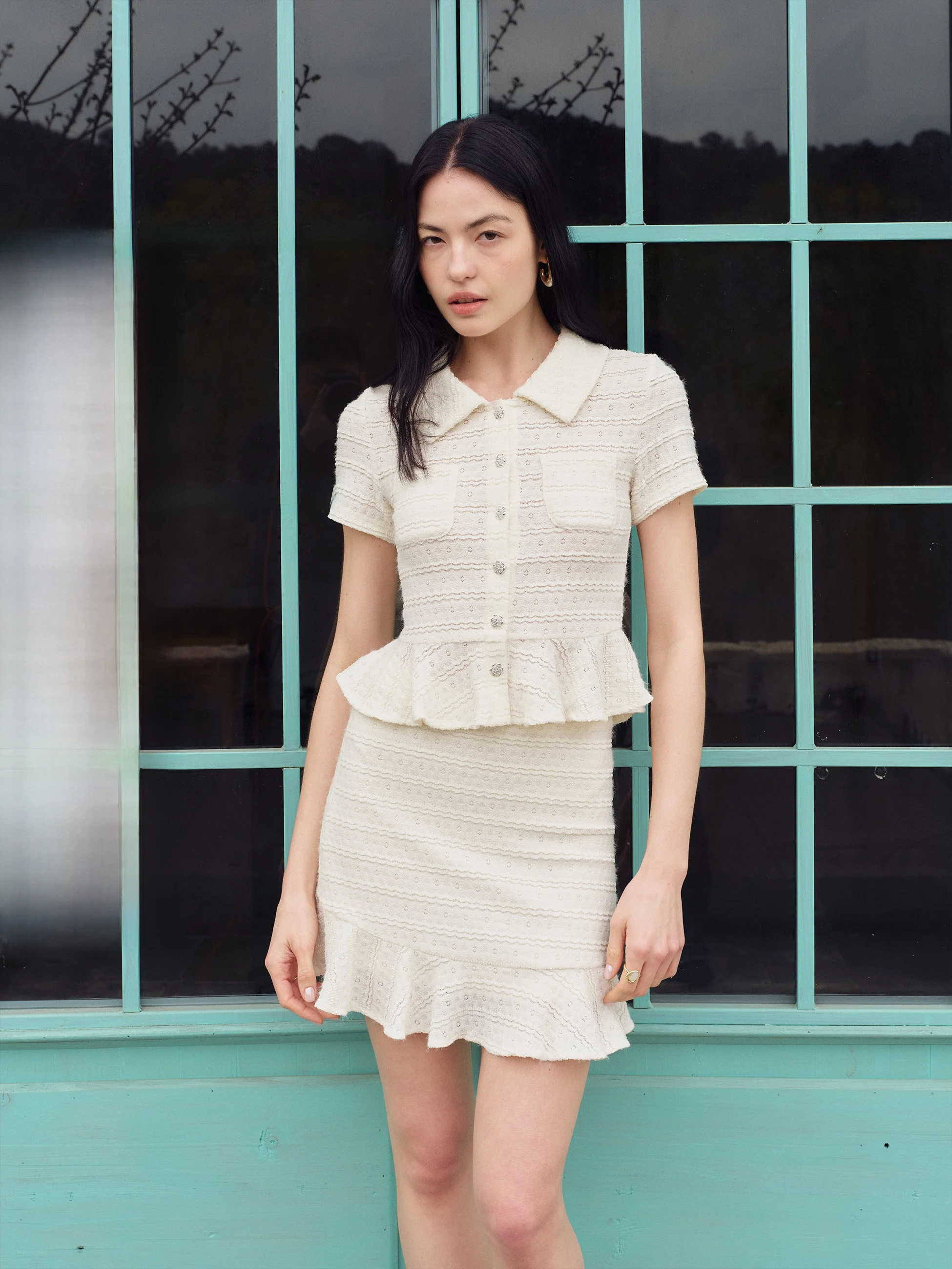Wearwell High-End Knitted Two-Piece Set Women's Summer Slimming Commute Elegant Lady Waist-Cinching Ensemble Skirt
Wearwell High-End Knitted Two-Piece Set Women's Summer Slimming Commute Elegant Lady Waist-Cinching Ensemble Skirt