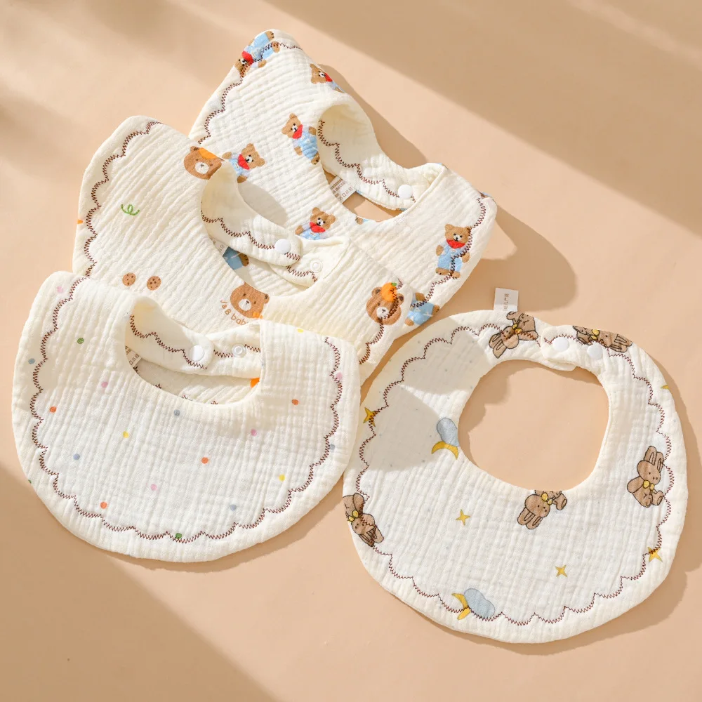 Pure Cotton Baby Bibs Class A Soft 6 Layer Gauze Drool Bandana for Newborn Infant Feeding Washable Drooling Bib Baby Stuff
Pure Cotton Baby Bibs Class A Soft 6 Layer Gauze Drool Bandana for Newborn Infant Feeding Washable Drooling Bib Baby Stuff