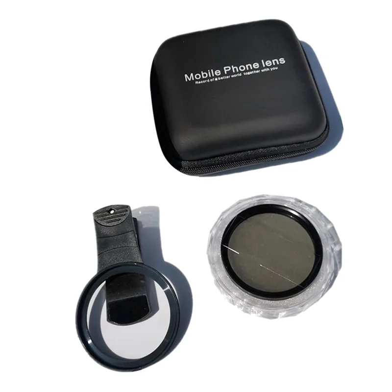 2 Sets 52Mm Universal Phone Polarizer CPL Phone Camera Lens Filter Kit Compatible With Iphone And Android Smartphones
2 Sets 52Mm Universal Phone Polarizer CPL Phone Camera Lens Filter Kit Compatible With Iphone And Android Smartphones
