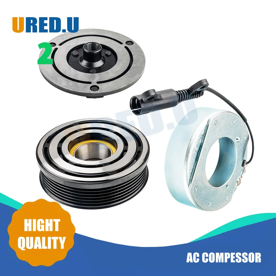 New parts AC Compressor Clutch For Mini R50 R52 R53 R56 1139015 133121 64506917489 1139014 11645610
New parts AC Compressor Clutch For Mini R50 R52 R53 R56 1139015 133121 64506917489 1139014 11645610