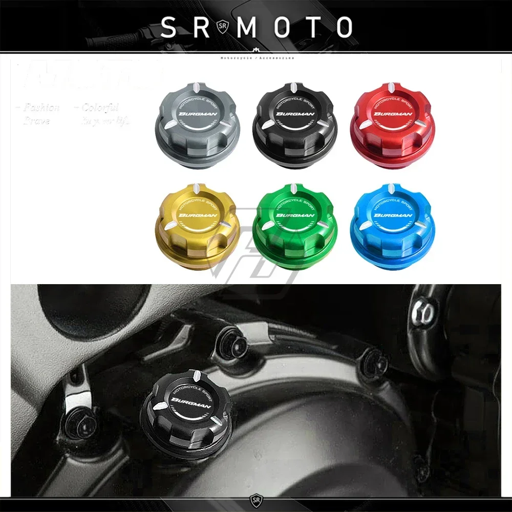Motorcycle Accessories Engine Filler Oil Cap Case for Suzuki BURGMAN 200
Motorcycle Accessories Engine Filler Oil Cap Case for Suzuki BURGMAN 200