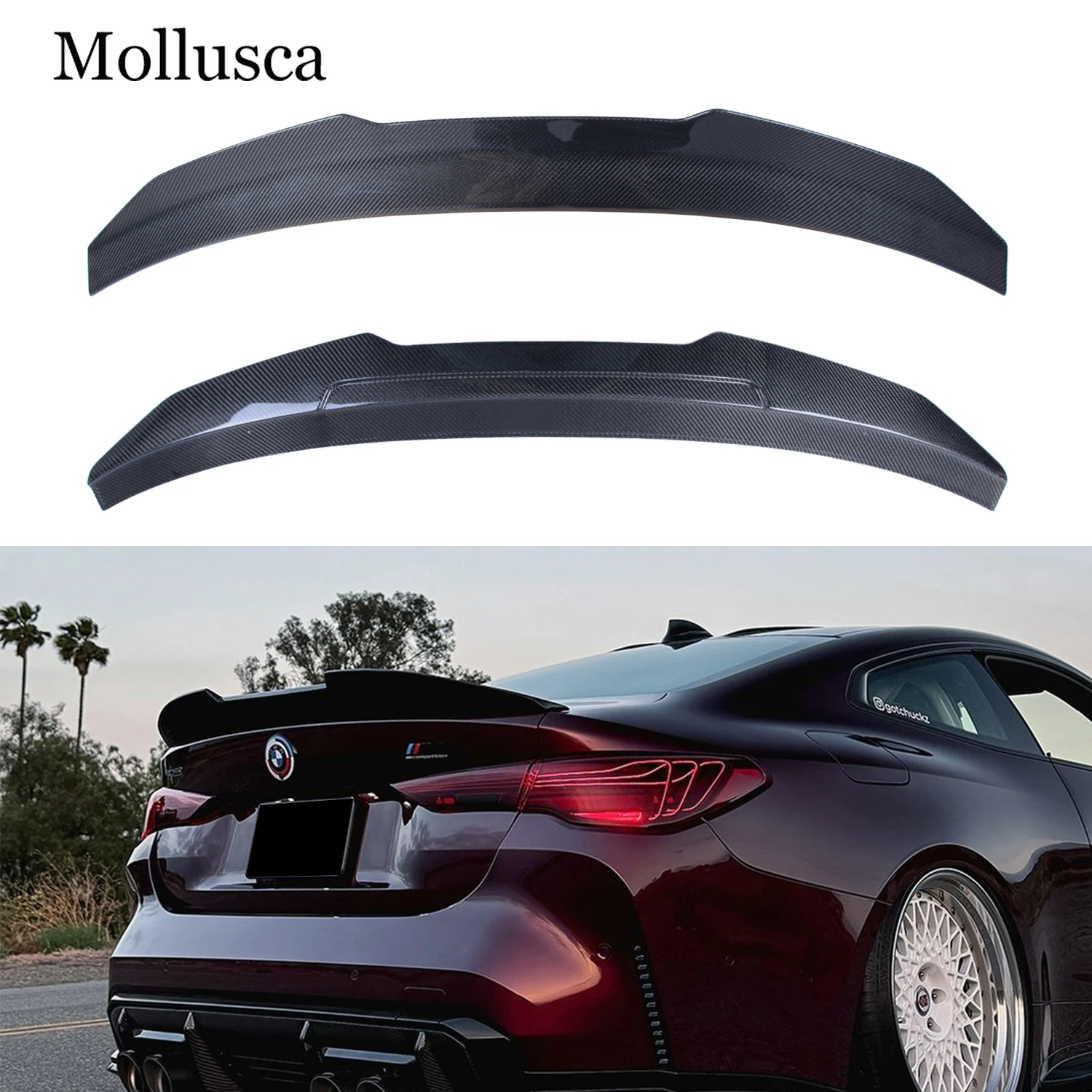 For BMW 4 Series G22 Coupe/M4 G82 PSM Style Carbon fiber Rear Spoiler Trunk wing 2020-2025
For BMW 4 Series G22 Coupe/M4 G82 PSM Style Carbon fiber Rear Spoiler Trunk wing 2020-2025
