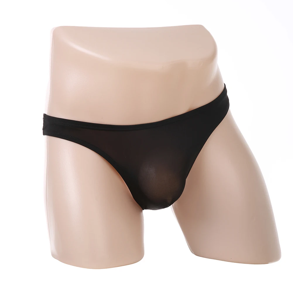 Удобные сексуальные стринги для мужчин, дышащее нижнее белье, трусы из ледяного шелка, черные мужские стринги, выпуклая сумка, удобная посадка 
Удобные сексуальные стринги для мужчин, дышащее нижнее белье, трусы из ледяного шелка, черные мужские стринги, выпуклая сумка, удобная посадка