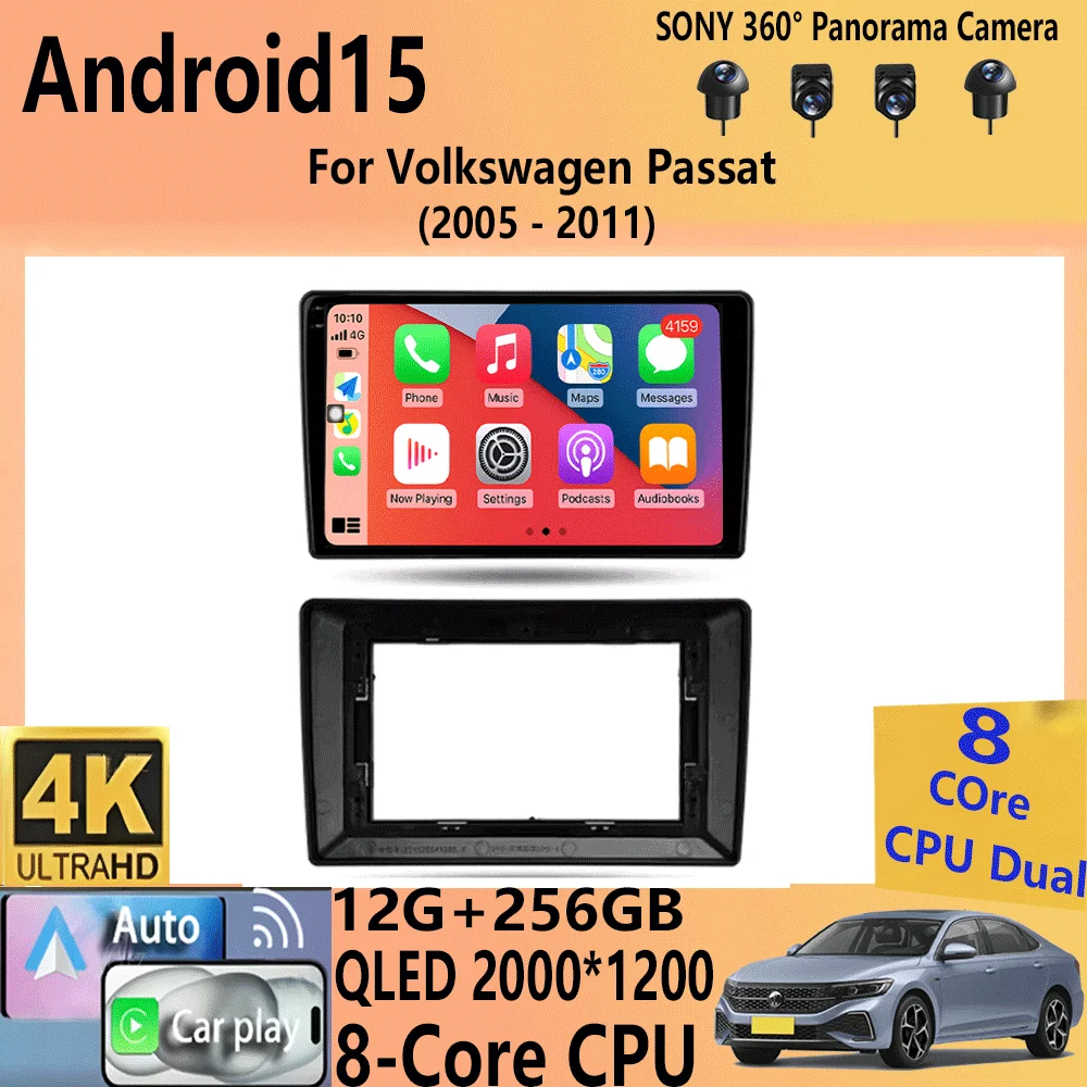 Android 15 Car Radio For Volkswagen Passat 2005-2011 Multimedia Video Player GPS Stereo Navigation No 2din 2 din dvd
Android 15 Car Radio For Volkswagen Passat 2005-2011 Multimedia Video Player GPS Stereo Navigation No 2din 2 din dvd