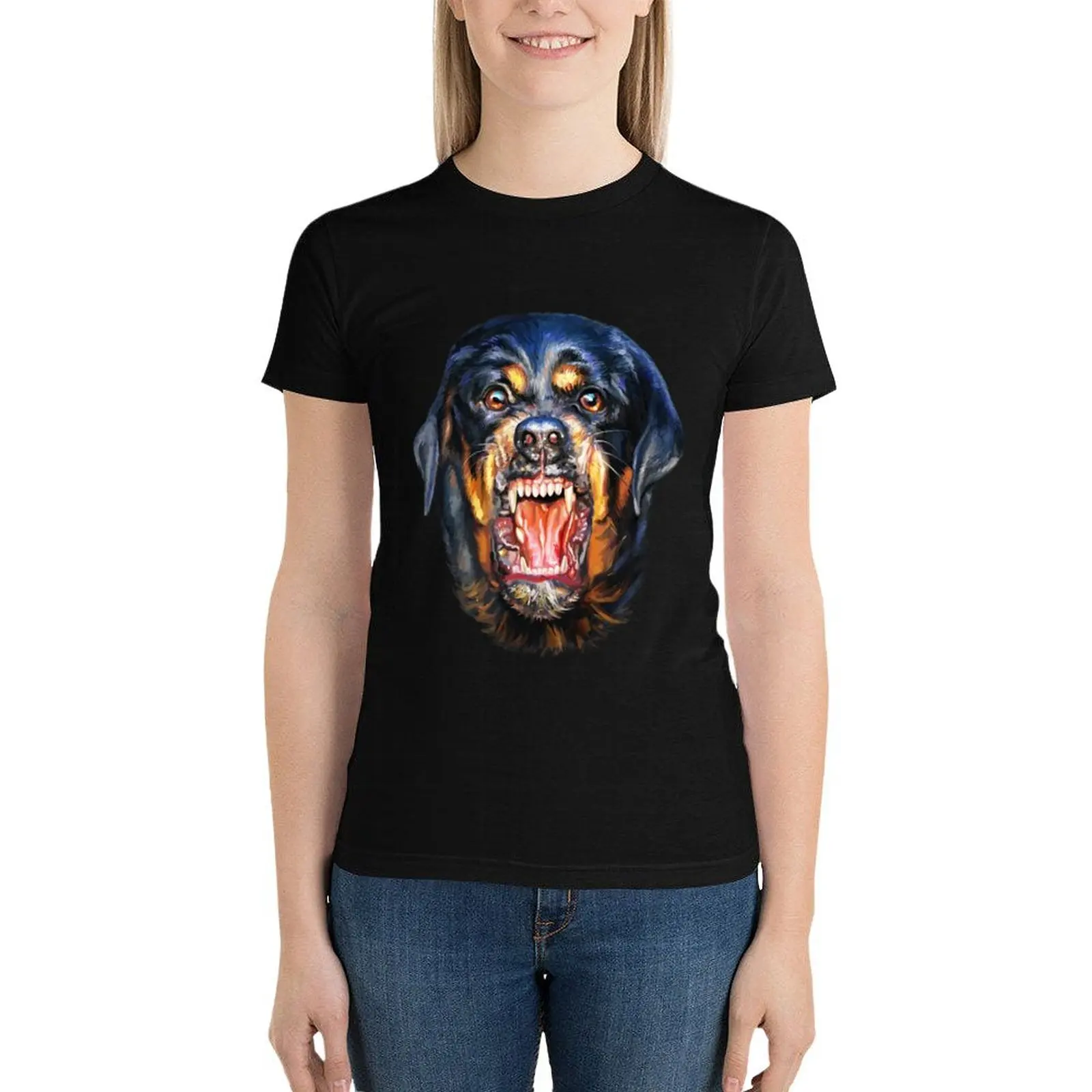 Vicious Rottweiler Dog T-Shirt funny kawaii clothes aesthetic clothes Women clothes 
Vicious Rottweiler Dog T-Shirt funny kawaii clothes aesthetic clothes Women clothes