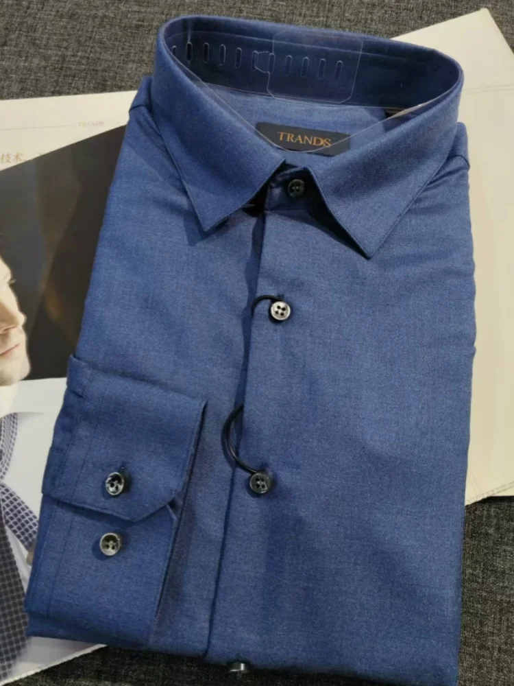 Men's Long Sleeve Silk Shirt Luxury Washable Autumn Winter New Style TRANDS Brand Formal Wear Business Gentleman Square Collar
Men's Long Sleeve Silk Shirt Luxury Washable Autumn Winter New Style TRANDS Brand Formal Wear Business Gentleman Square Collar
