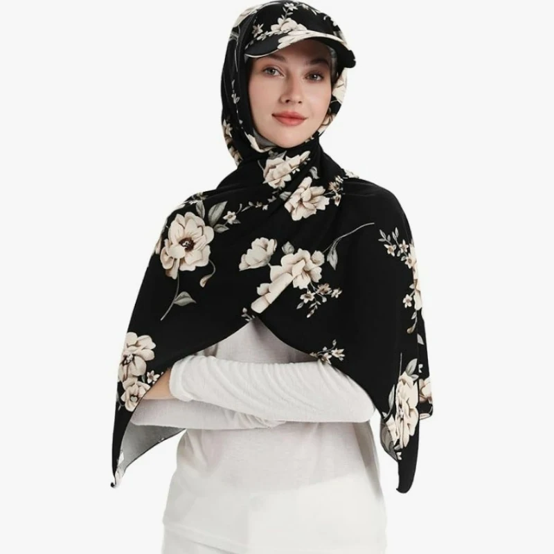 One-Piece Hijab Baseball Sun Cap for Women Muslim Jersey Head Wrap Scarves Hat Outdoor Long Scarf Shawls Headscarf Shawls
One-Piece Hijab Baseball Sun Cap for Women Muslim Jersey Head Wrap Scarves Hat Outdoor Long Scarf Shawls Headscarf Shawls
