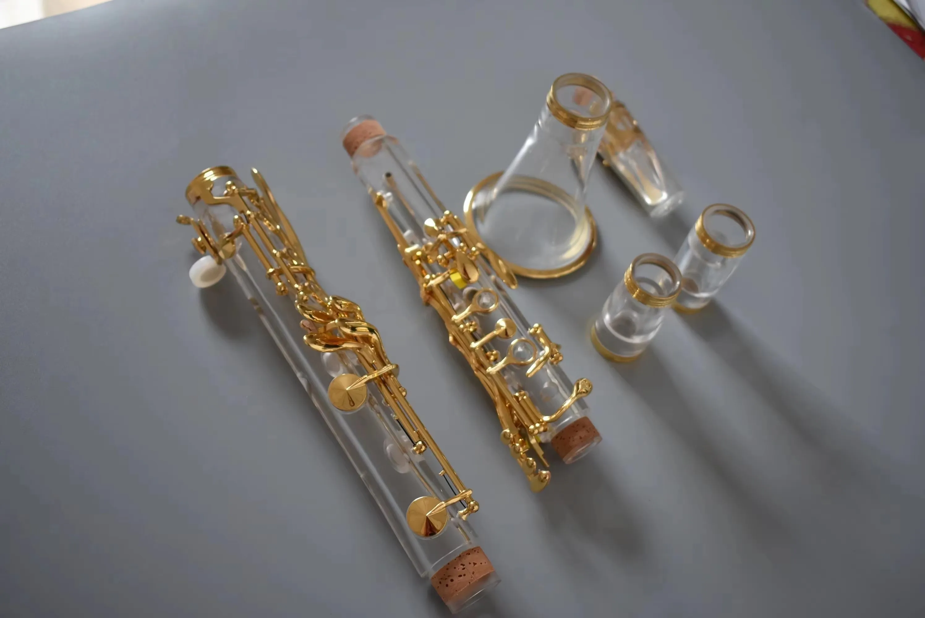 Professional Grade AAAAA Bb Crystal Clarinet with Gold Plated Keys | Exquisite Premium Woodwind Instrument with Rich Tone & Comp
Professional Grade AAAAA Bb Crystal Clarinet with Gold Plated Keys | Exquisite Premium Woodwind Instrument with Rich Tone & Comp