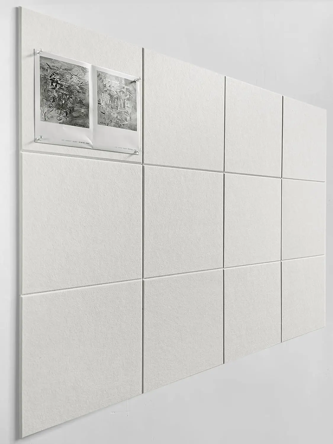 Large Felt Bulletin Board Tiles (12-Pack) | White Pin Board for Office, Home & Classroom | Cork Board Alternative | Memo Board for Walls
Large Felt Bulletin Board Tiles (12-Pack) | White Pin Board for Office, Home & Classroom | Cork Board Alternative | Memo Board for Walls