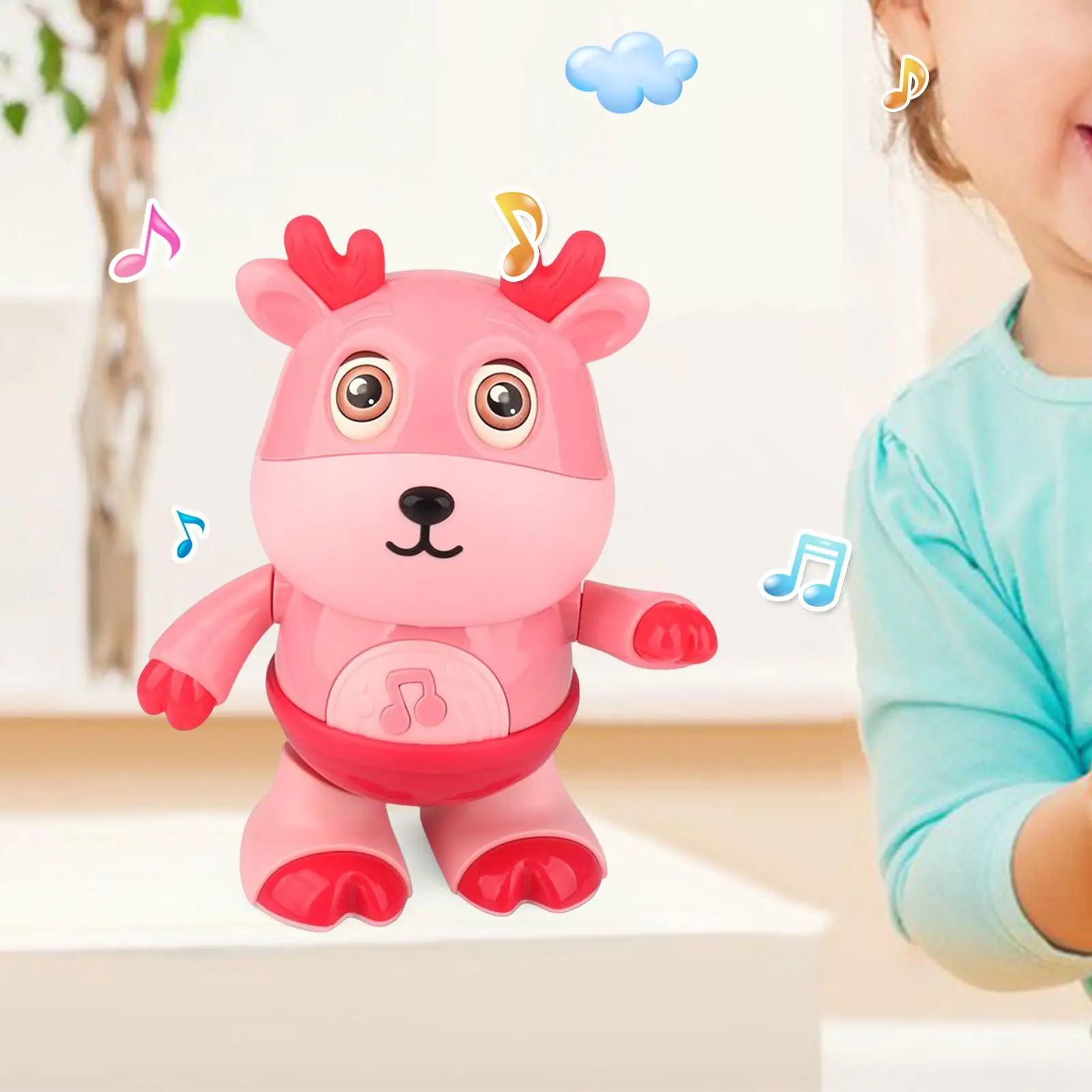 Dancing Deer Toy Early Educational Birthday Musical Toys Gifts Learning Toy
Dancing Deer Toy Early Educational Birthday Musical Toys Gifts Learning Toy