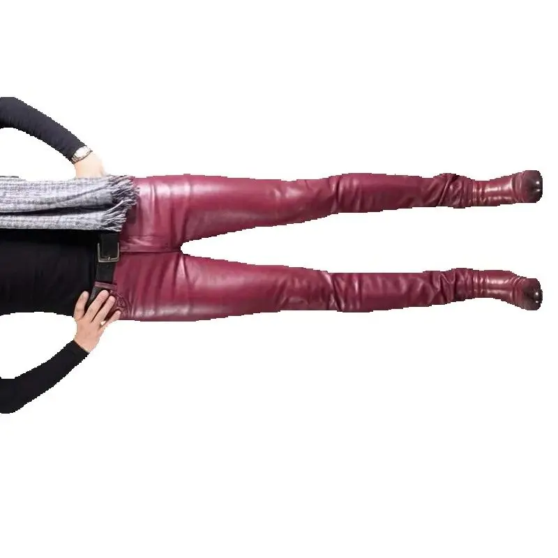Skinny PU Faux Leather Pants Cowboy Punk Bulge Crotch Pencil Trouser Motorcycle Tight Casual Leggings Jeans Style Lederhosen
Skinny PU Faux Leather Pants Cowboy Punk Bulge Crotch Pencil Trouser Motorcycle Tight Casual Leggings Jeans Style Lederhosen